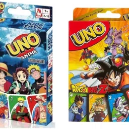 UNO Anime & UNO Dragon Ball Z Card Game for kids and family With Special Rules-image-6