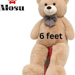 SOFT HUGGABLE TEDDY BEAR FOR KIDS AND GIRLFRIEND BIRTHDAY GIFT(6 FEET) - 182 cm-image-46