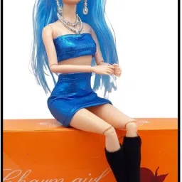 Beautiful Charm Doll Set with Accessories and Foldable Hands & Legs-16