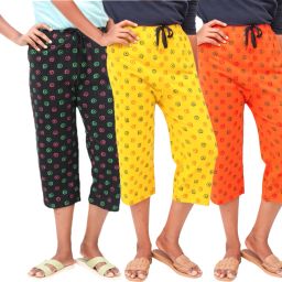Women Multicolor Capri-image-26