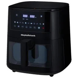 morphy richards Crystal Crysp 6.5L 1500 Watt Digital Air Fryer with 11 Preset Menus (Black)-picture-16