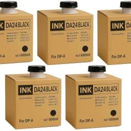 GPN PRINT DA 24 Ink Compatible for Riso Duplo Duplicator (600ML) Black Ink Cartridge-image-29