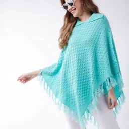 Wool Blend Poncho-image-29