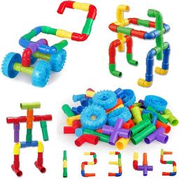 Multicolor Baby Building Block Thickened Blocks For Kids (85 Piece)-25