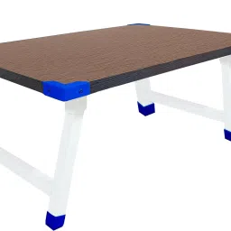 Portable Laptop wooden bed foldable study table stand for student Home, Office Engineered Wood Multipurpose Table-15