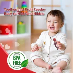 ravuk Bunny Silicone Food/Fruit Nibbler with Extra Mesh, Soft Pacifier & feeder Feeder - SILICON image 4