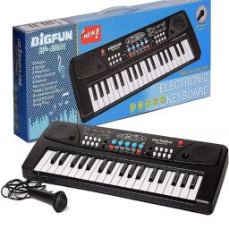 Kids Musical Piano with Sound Recording and Mic | Aa Battery with Wire for Power-10