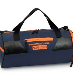 4 L Hand Duffel Bag - Duffel Bag, Lightweight Polyester Sports Gym bag - Blue - Regular Capacity-image-81