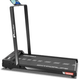 WALKPAD (3HP Peak) with Remote control, Compact Motorized Treadmill-image-3