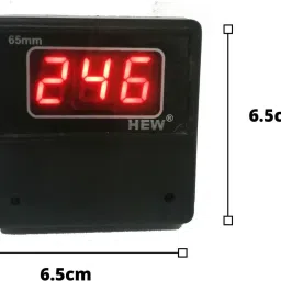 mexico 65 MM Volt Meter Digital Display Gauge Volt Digital,Voltage Meter Indicator,Signal Lamp,Voltmeter Lights Tester Combo Measuring Range 60-500V AC Voltmeter image 3