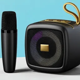Nilesawar X23 All-in-One Karaoke Mic and Speaker – Wireless, Portable, Rechargeable 5 W Bluetooth Speaker-image-88