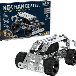 Mechanix Steel Apex - Steel Construction Set - 14 Models - 155 Pieces-image-12