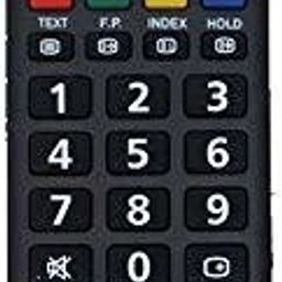 hybite LCD/LED Universal Remote Compatible for Panasonic LCD/LED TV Remote Control with Rec (Please Match Old Remote) panasonic Remote Controller-4