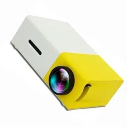 NXXTTNK YG300 400LM Portable Mini Home Theater LED Projector with Remote Controller, Support HDMI, AV, SD, USB Interfaces Portable Projector (Yellow, White) Portable Projector (600 lm) Portable Projector-26