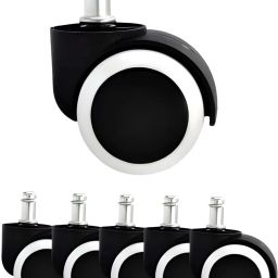 White Pin Type Nylon Office Casters Wheel Appliance Furniture Caster-44