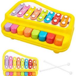 vikrida 8 Key 2 in 1 Piano Xylophone for Kids, Educational Musical Instruments-picture-7