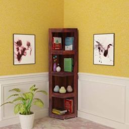 credenza Solid Wood Open Book Shelf Solid Wood Open Book Shelf image 2
