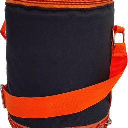 Black Polyester Double Decker Tiffin Bag Waterproof Lunch Bag-image-93