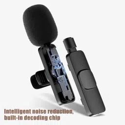 IMMUTABLE K8 LAPLE WIRELESS MIC K15 Camera Microphone image 2