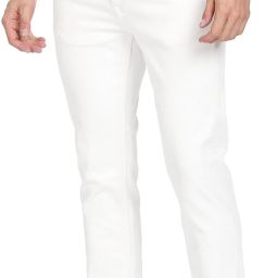 u.s. polo assn. Men Skinny Mid Rise White Jeans-picture-5