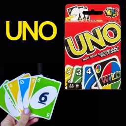 zesthome UNO Playing Cards Game with Special Customizable Wild Cards image 2