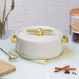 SELVEL Elegance-Casserole-Light-Grey-Set-of-1 Thermoware Casserole-image-3