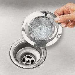 Kitchen Sink Stainless Steel Pop-Up Strainer-image-40