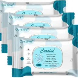 Unisex Extra Cool Cleaning Face & Body Makeup, Oil ,Sweat Remover Wipes/Tissues-image-5
