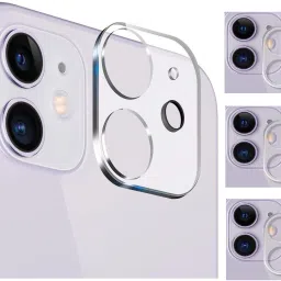 Dainty Back Camera Lens Glass Protector for Apple Iphone 11, Apple iPhone 12 Mini, (FULL COVER ON CAMERA)-picture-0