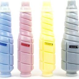 canoff Konica Minolta TN-610 Cartridges Combo Set TN612K, TN612C, TN612M, TN612Y Black + Tri Color Combo Pack Ink Toner-image-53