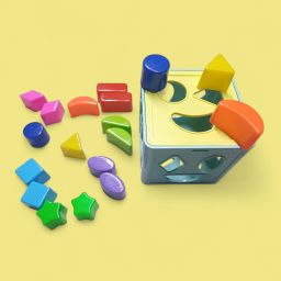 Sky Blue Geometry Puzzle for Toddlers-image-18