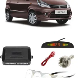 YB357 Silver Car Reverse Parking Sensor with LED Display 4 Sensor Y357 Parking Sensor-image-24
