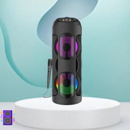 FRONY WOW (WIRELESS BLUETOOTH PARTY SPEAKER) High Quality Deep Bass Sound With MicQ82 40 W Bluetooth Party Speaker-image-49