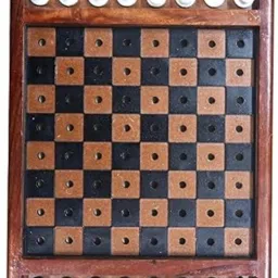 Wooden Braille Chess Set 4 cm Chess Board-picture-43