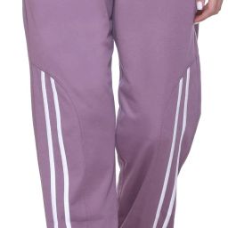 Women Solid Purple Track Pants-image-89