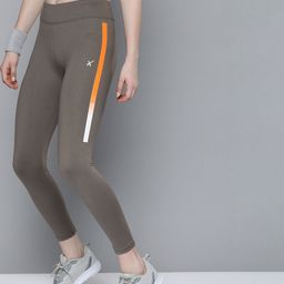 hrx by hrithik roshan Solid Women Grey Tights-picture-19