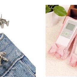 Bow Knot Remote COVER AND Detachable Jeans Button Cute Bear COMBO Cord Anti-Static Wrist Strap-image-52