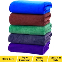 Microfiber 400 GSM Hand, Face, Sport, Hair, Beach Towel Set-image-21