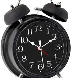 Analog Black Clock-16