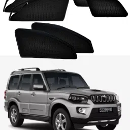 Side Window Sun Shade For Mahindra Scorpio-11
