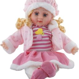 Cute Looking Musical Doll Sings Poems Doll For Kids-image-24