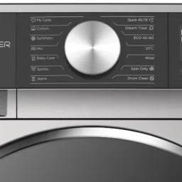 lloyd 7 kg Fully Automatic Front Load with In-built Heater Black image 4