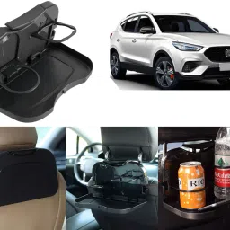 FTB169-Multi-Functional Fordable Car Headrest Seat Back Food Tray, Dining Table Cup Holder Tray Table-image-90