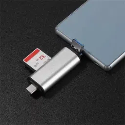 ALRITO 3 in 1 Type C Card Reader Adapter Hub, Type C OTG Adapter, 3 in 1 Card Reader, USB Adapter image 4