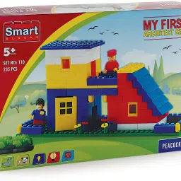 Peacock My First Architect Set - 235 pieces - Premium Interlocking Blocks-3
