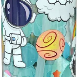 Space Explorer Printed Water Bottle for Kids 1000 ml Water Bottle-image-17