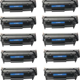 JET TONER 12A/Q2612A Compatible for LaserJet 1010 1012 1015 1018 1020 1022n 3020 3030 Black Ink Toner-picture-23