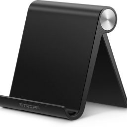 STRIFF Universal Superior ABS Adjustable Multi Angle Desktop smart phone Stand Holder Mobile Holder-image-5