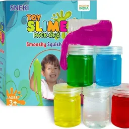 (Pack Of 6) DIY Multicolor Scented Magical Slimy Slime Gel Jelly Set Kit Air Dry Magic Crystal Clay Putty Toy Kit for Girls Boys kids Slime-22