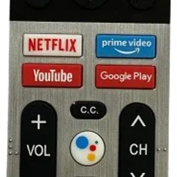 SHIELDGUARD Voice Assistant Remote with Netflix & YouTube Functions Compatible for LED TV Skyworth Remote Controller-5